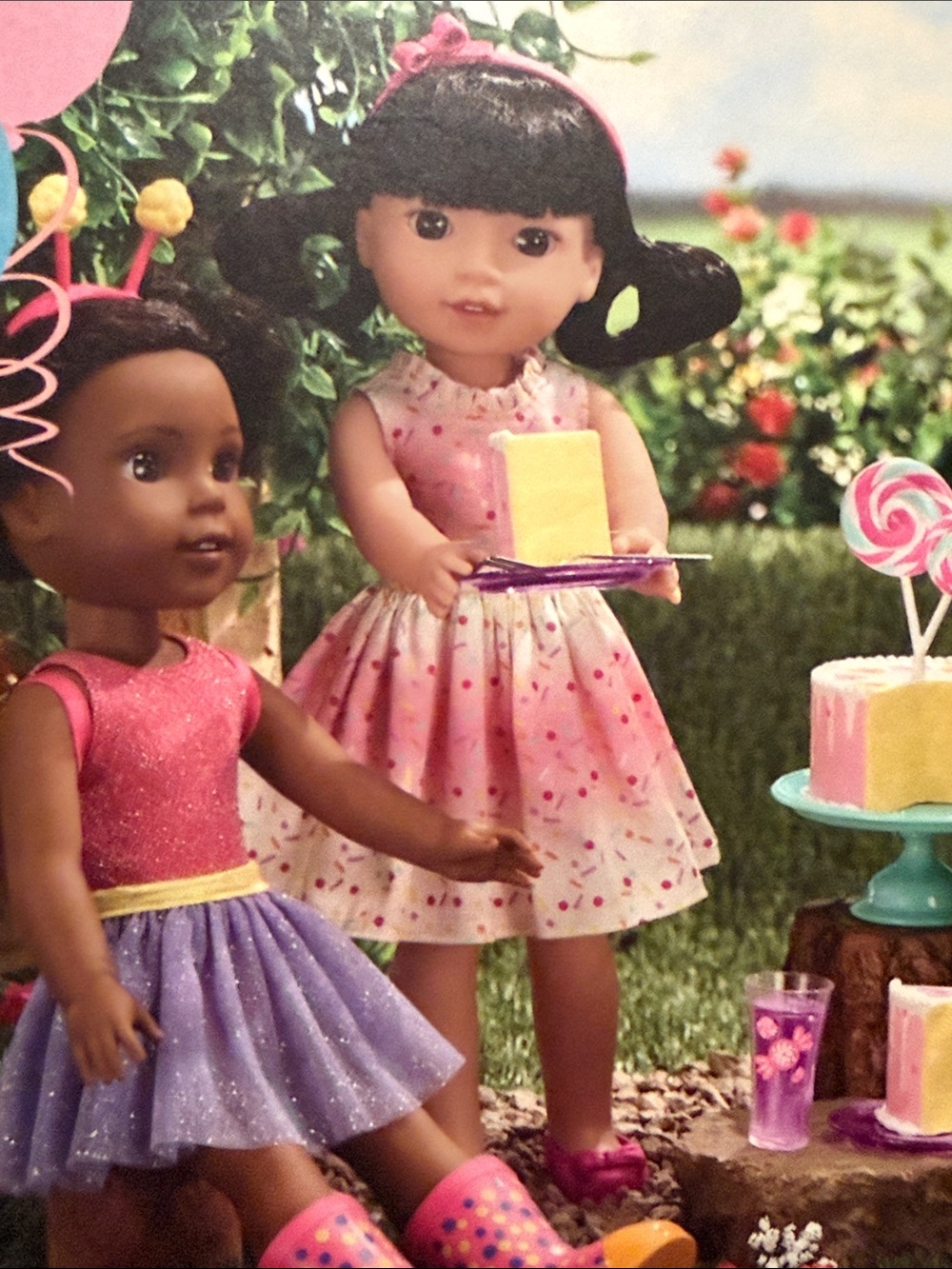NIB American Girl WellieWishers Emerson Doll Party-Ready Set 14.5” Accessories - Picture 6 of 15